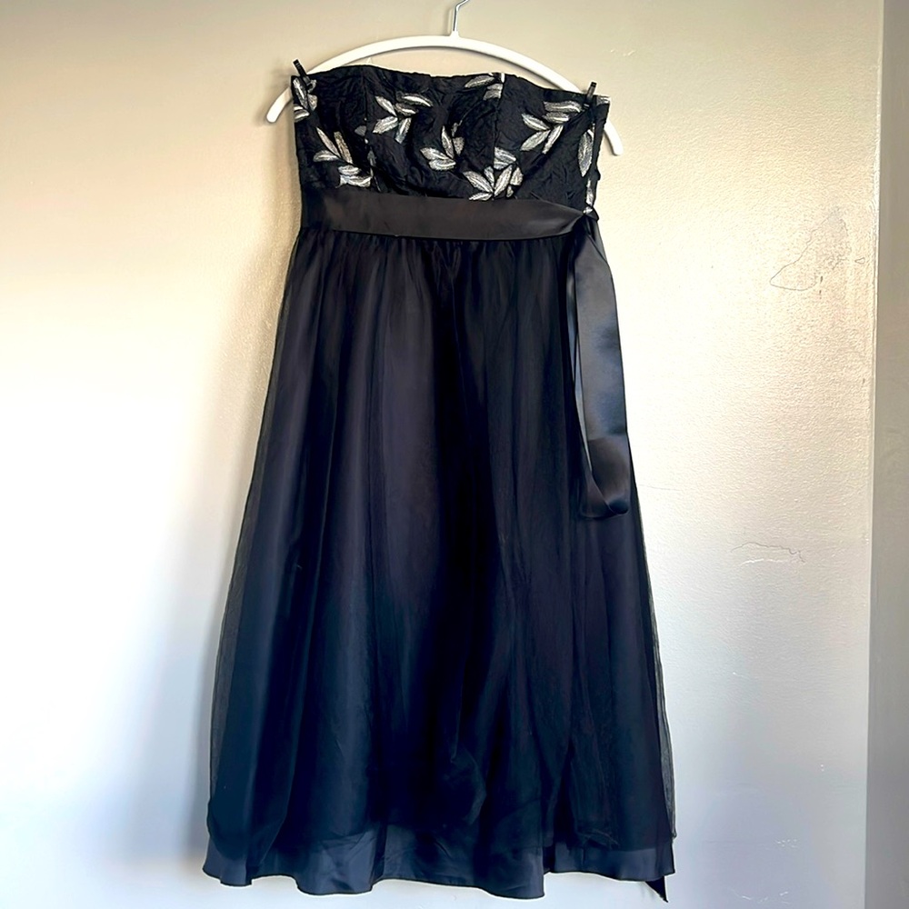 Oleg Cassini tea length cocktail dress